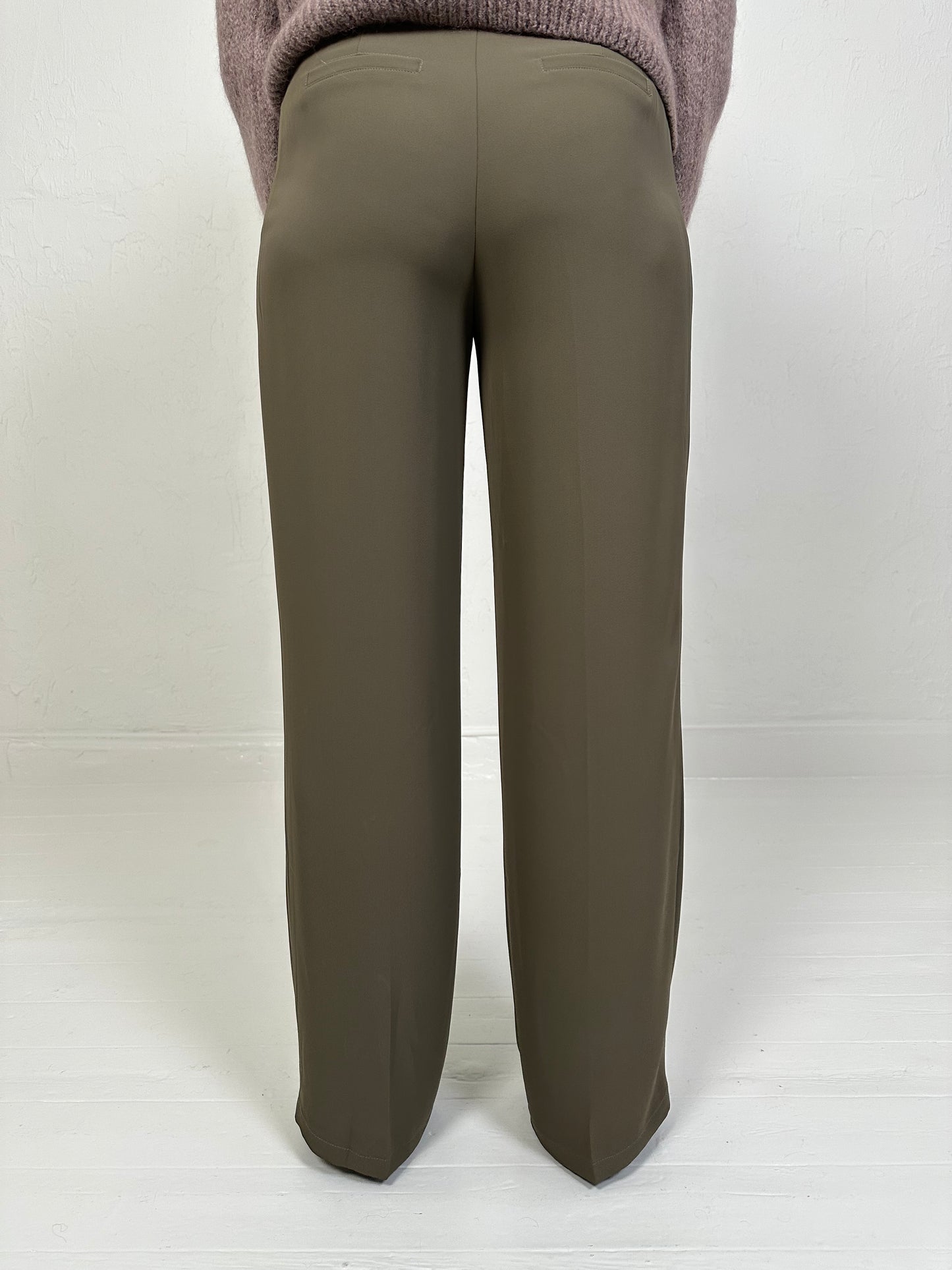 HIGH WAIST PANTALON LEGERGROEN