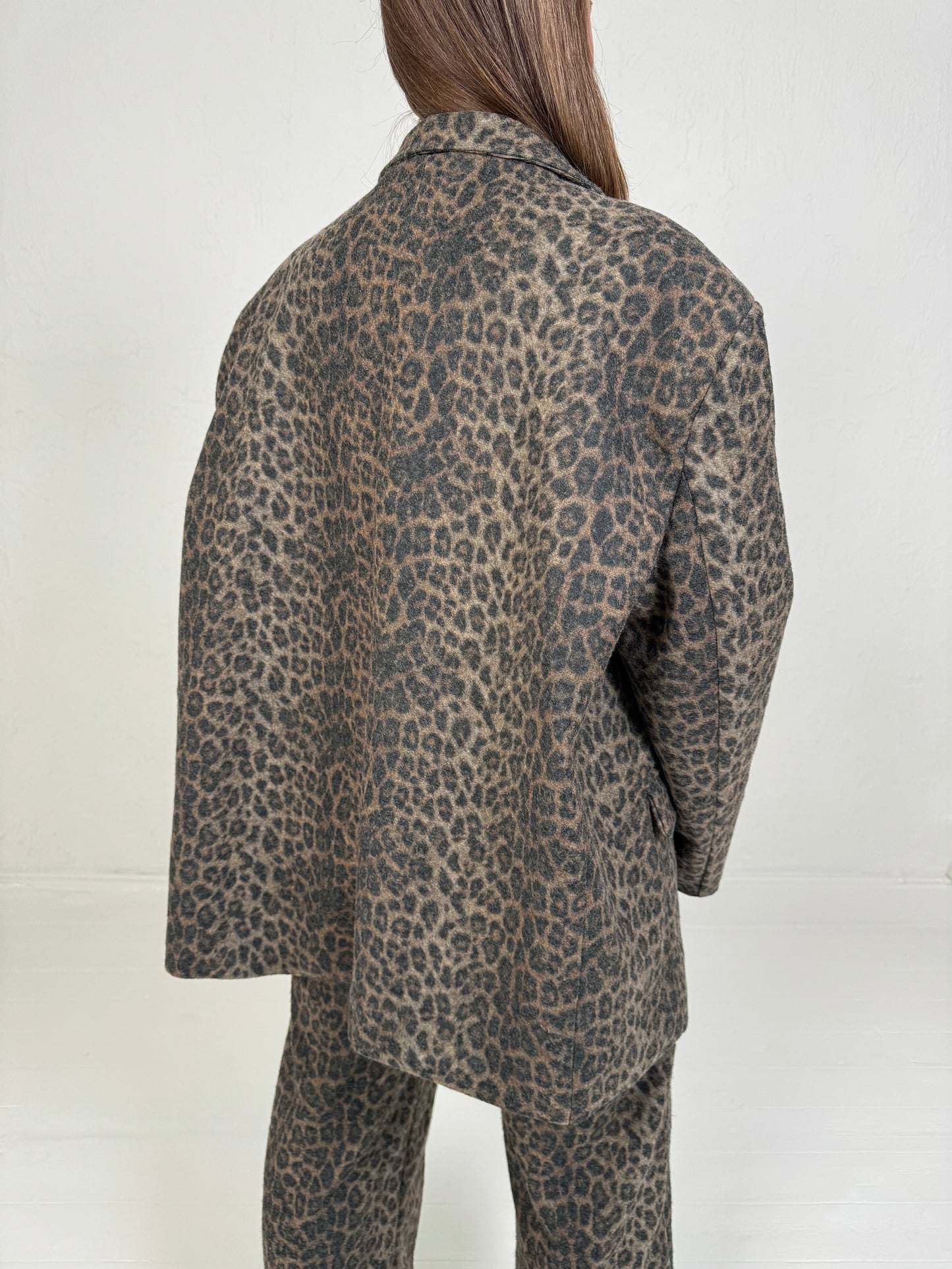 OVERSIZED BLAZER LEOPARD