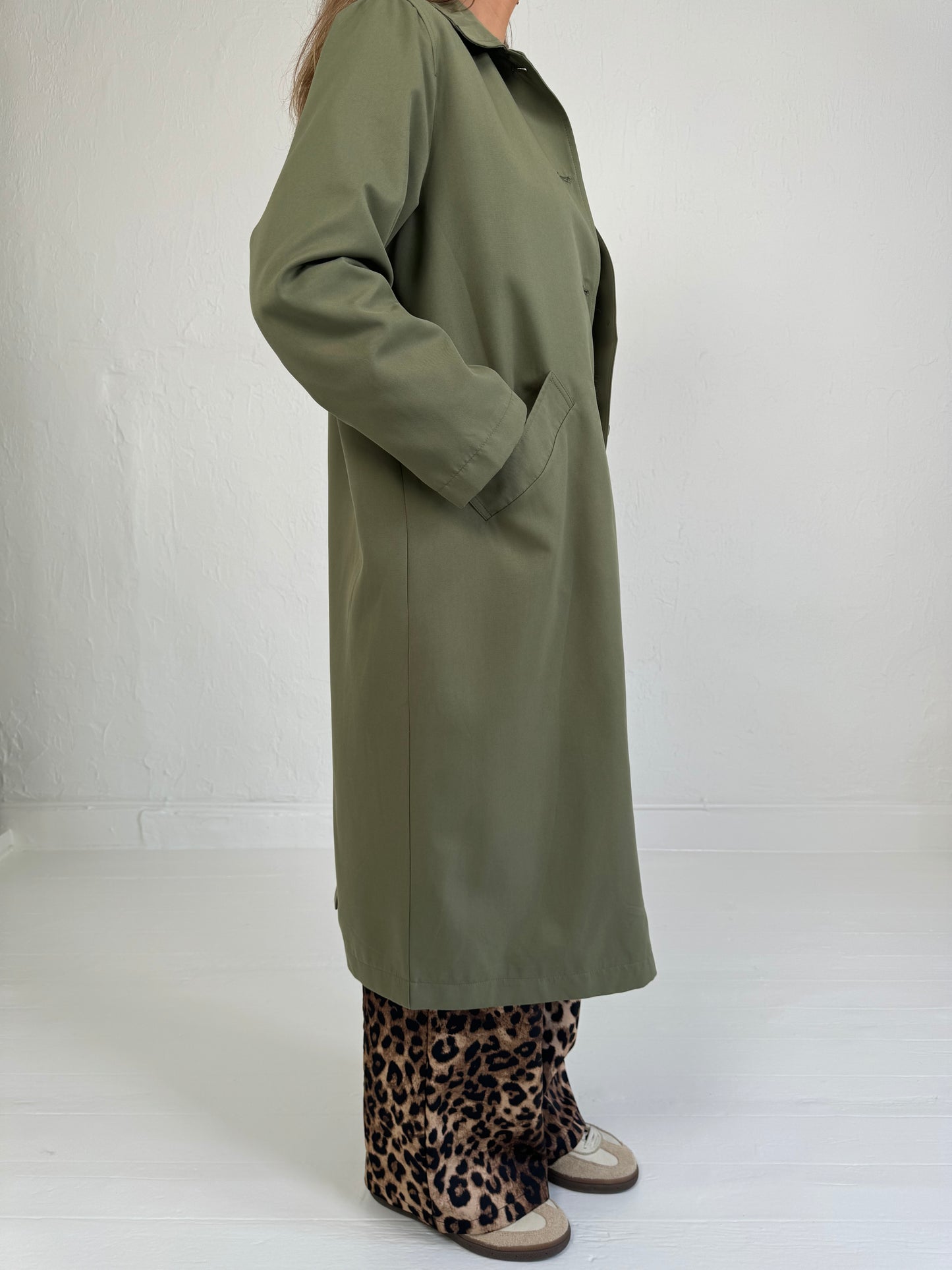 KLASSIEKE TRENCHCOAT KAKI