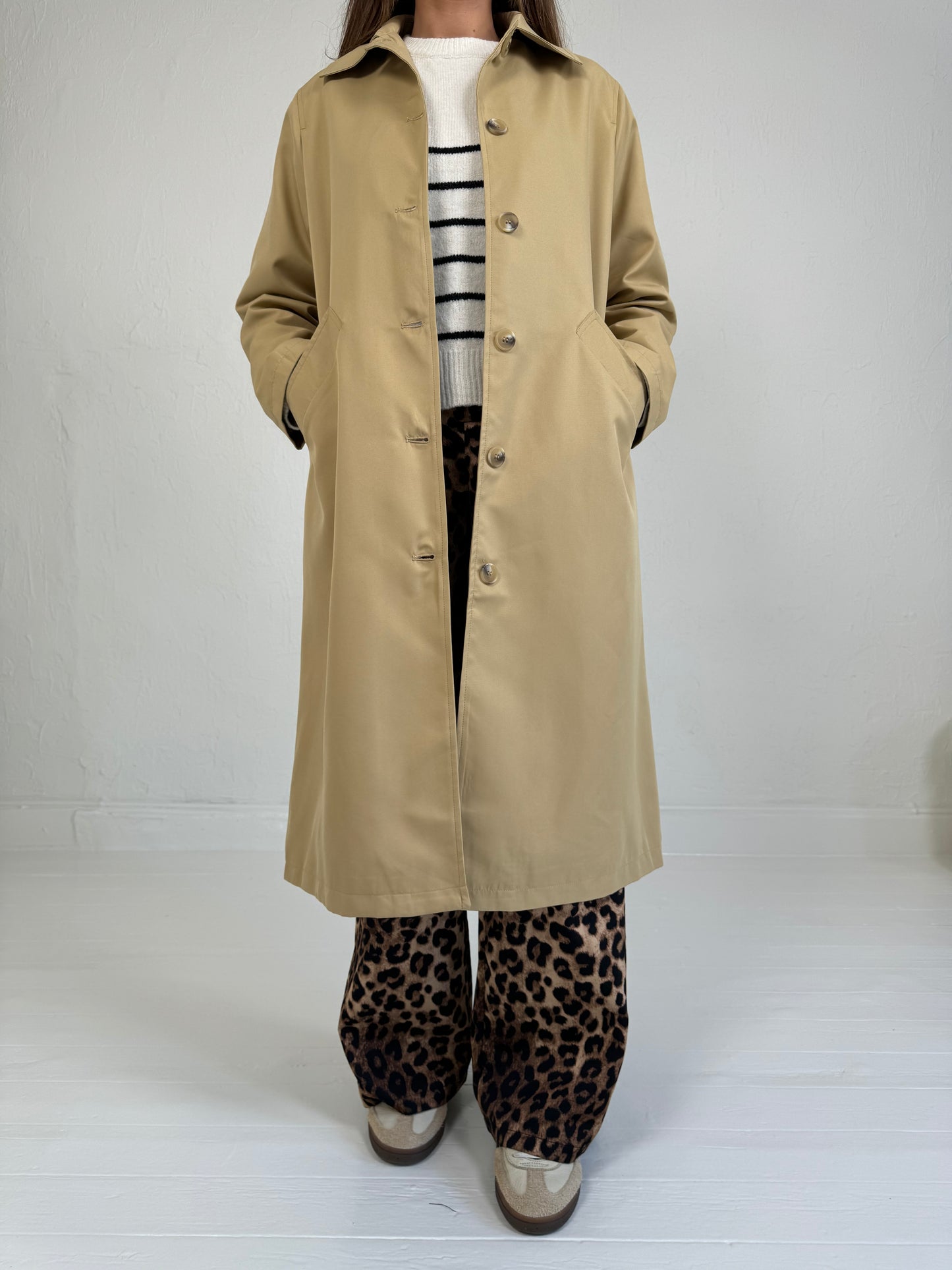 KLASSIEKE TRENCHCOAT CAMEL