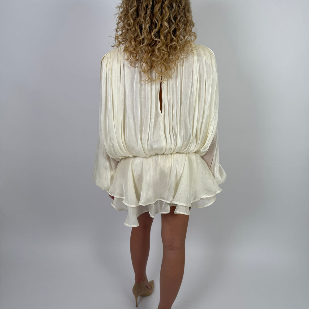 
                      
                        VOLANT DRESS BEIGE
                      
                    