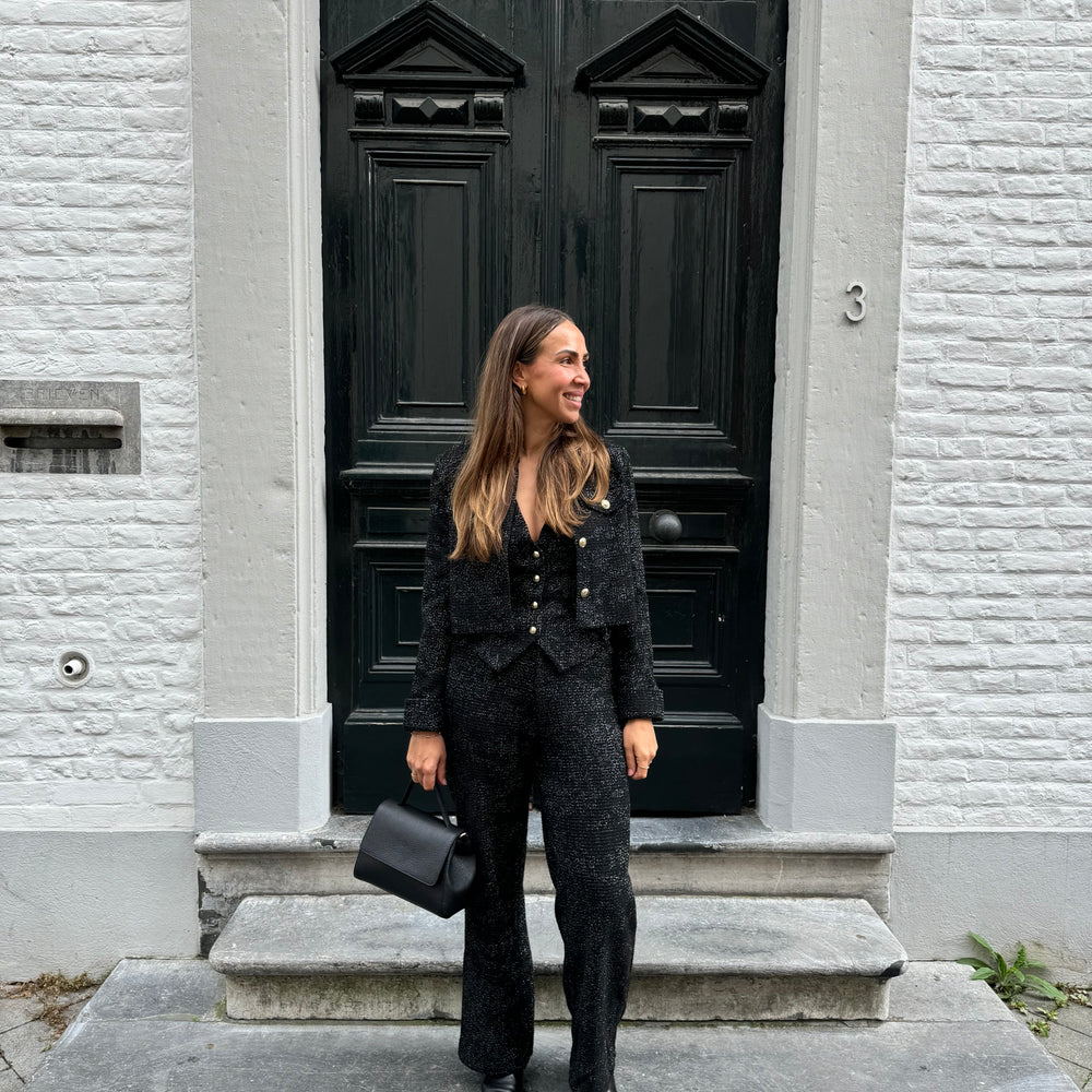 ELEGANTE PANTALON ZWART