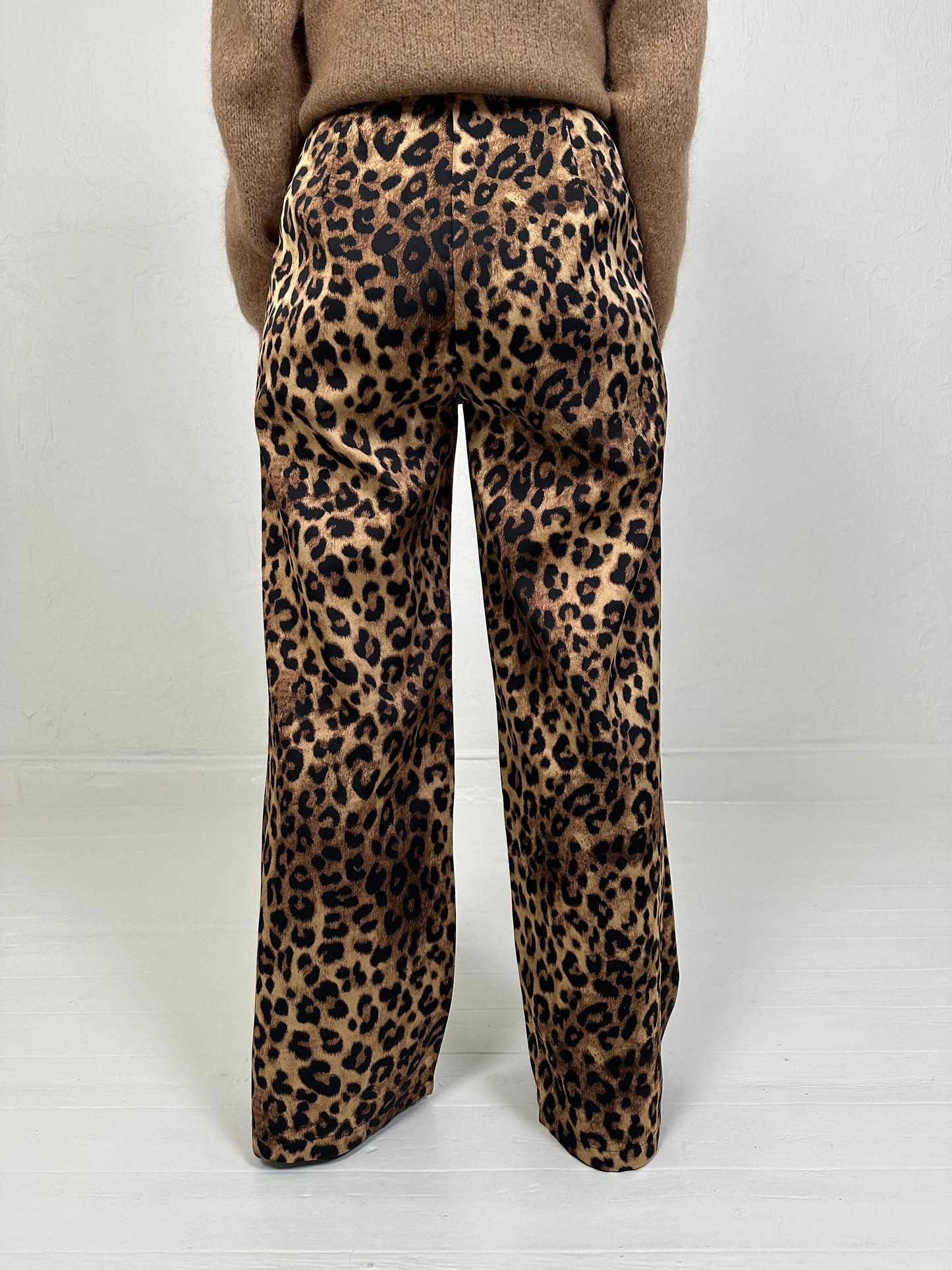 HIGH WAIST PANTALON LUIPAARDPRINT