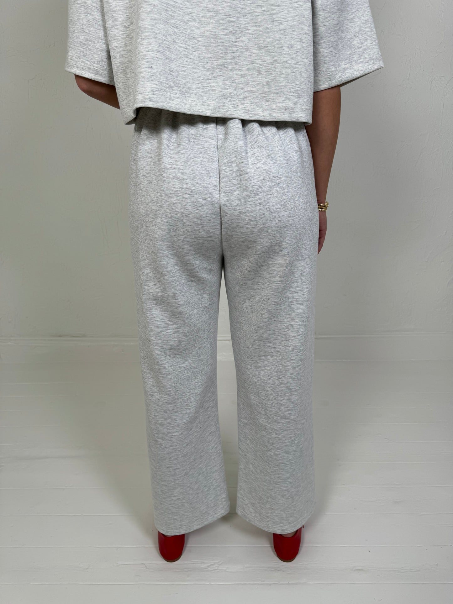 GEKLEDE JOGGINGBROEK GRIJS