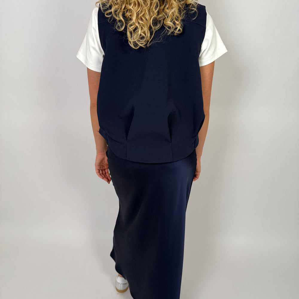 
                      
                        GILET MET RITS NAVY
                      
                    