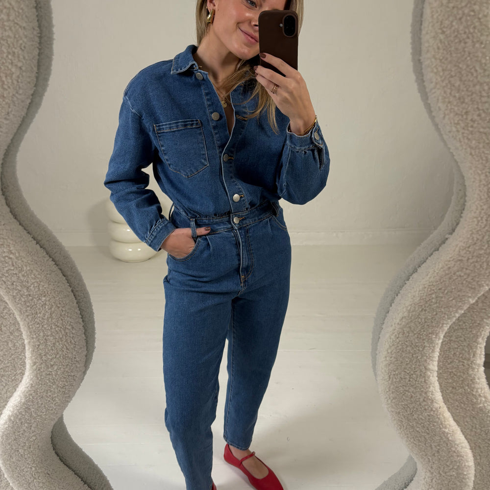 DENIM JUMPSUIT