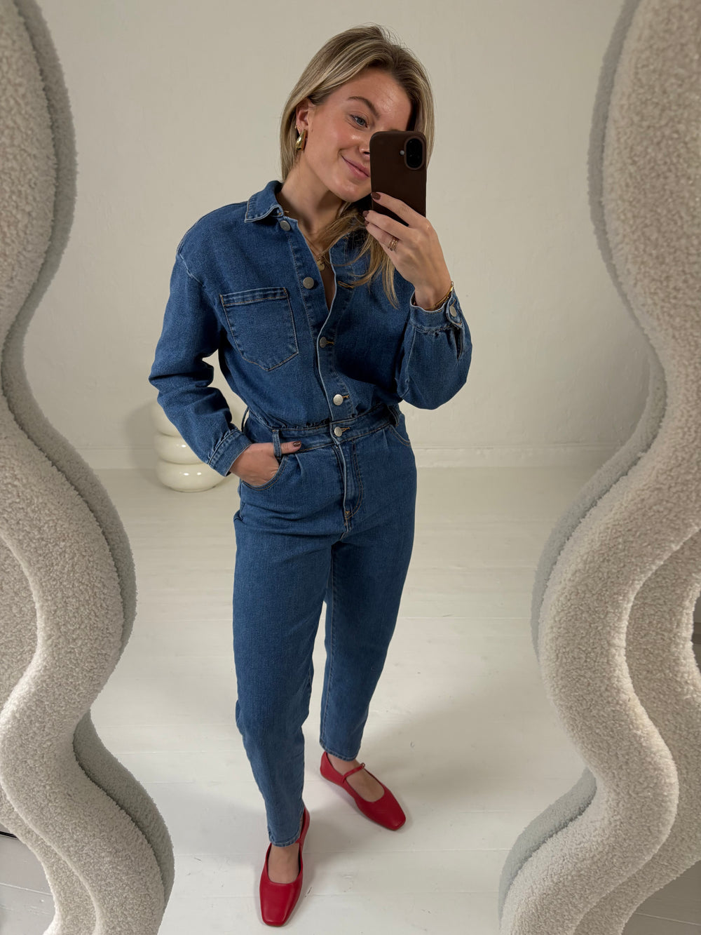 DENIM JUMPSUIT