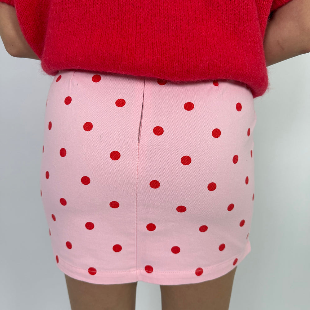 
                      
                        POLKA DOT SKIRT PINK/RED
                      
                    