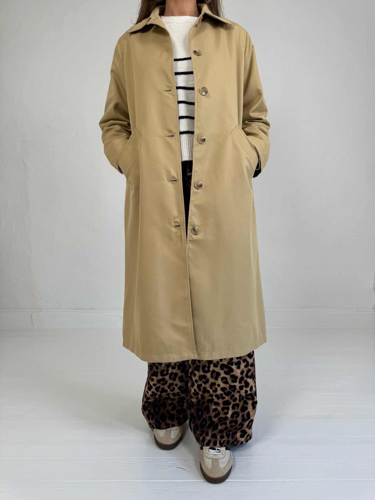 KLASSIEKE TRENCHCOAT CAMEL