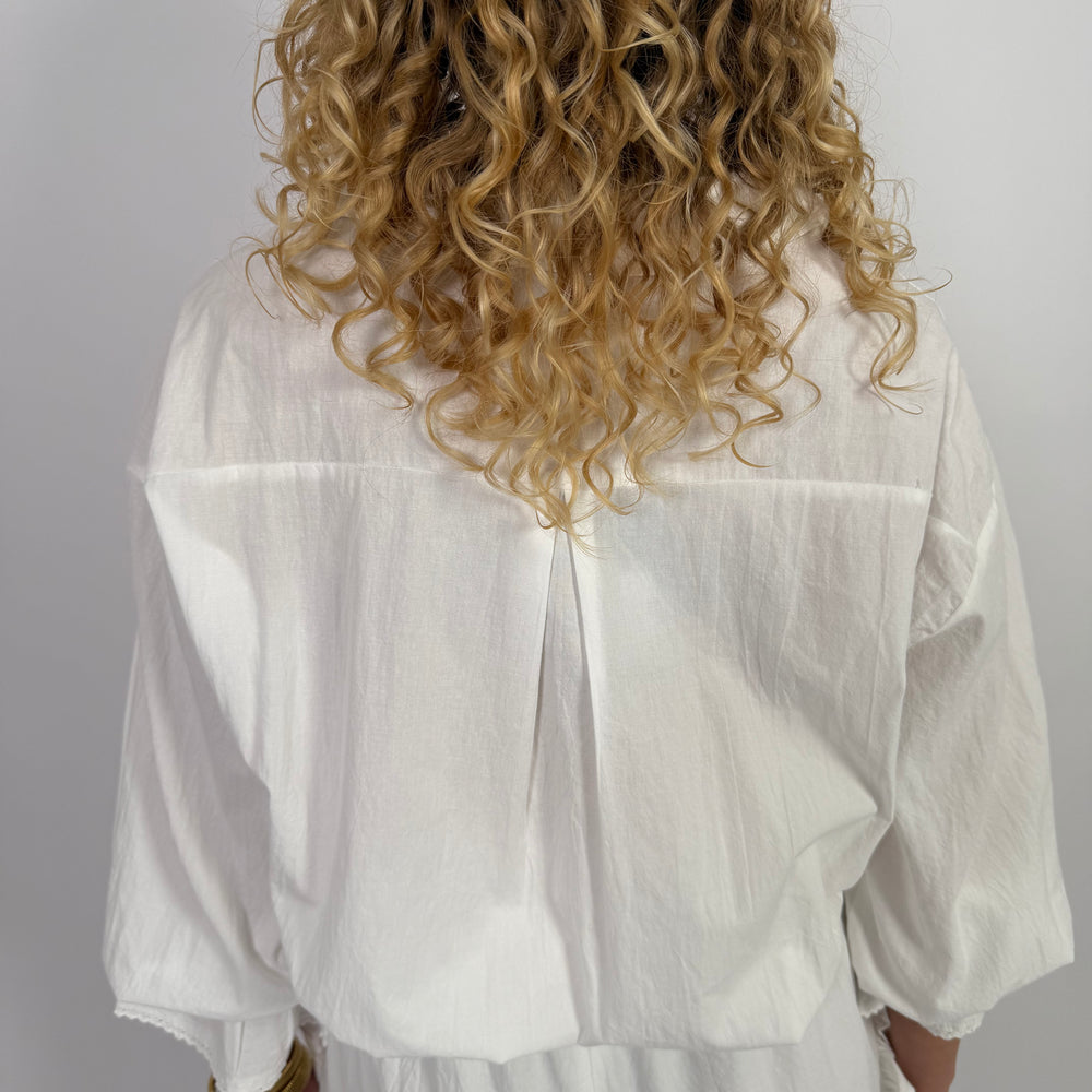 
                      
                        OVERSIZED BLOUSE OFF WHITE
                      
                    