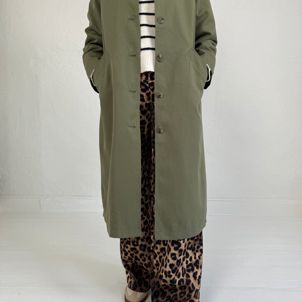 KLASSIEKE TRENCHCOAT KAKI