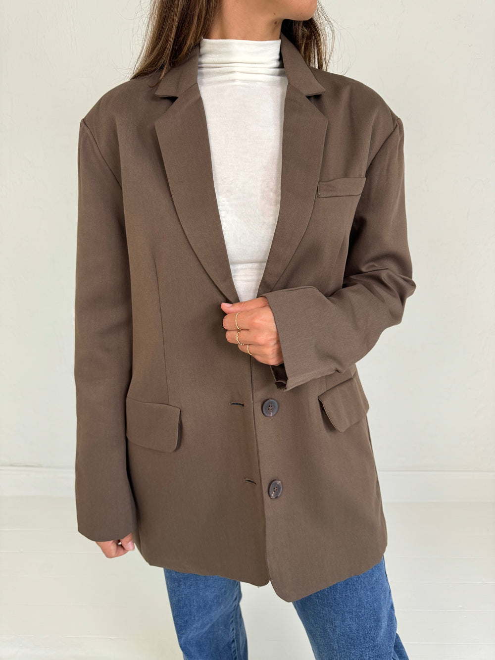 OVERSIZED BLAZER BRUIN