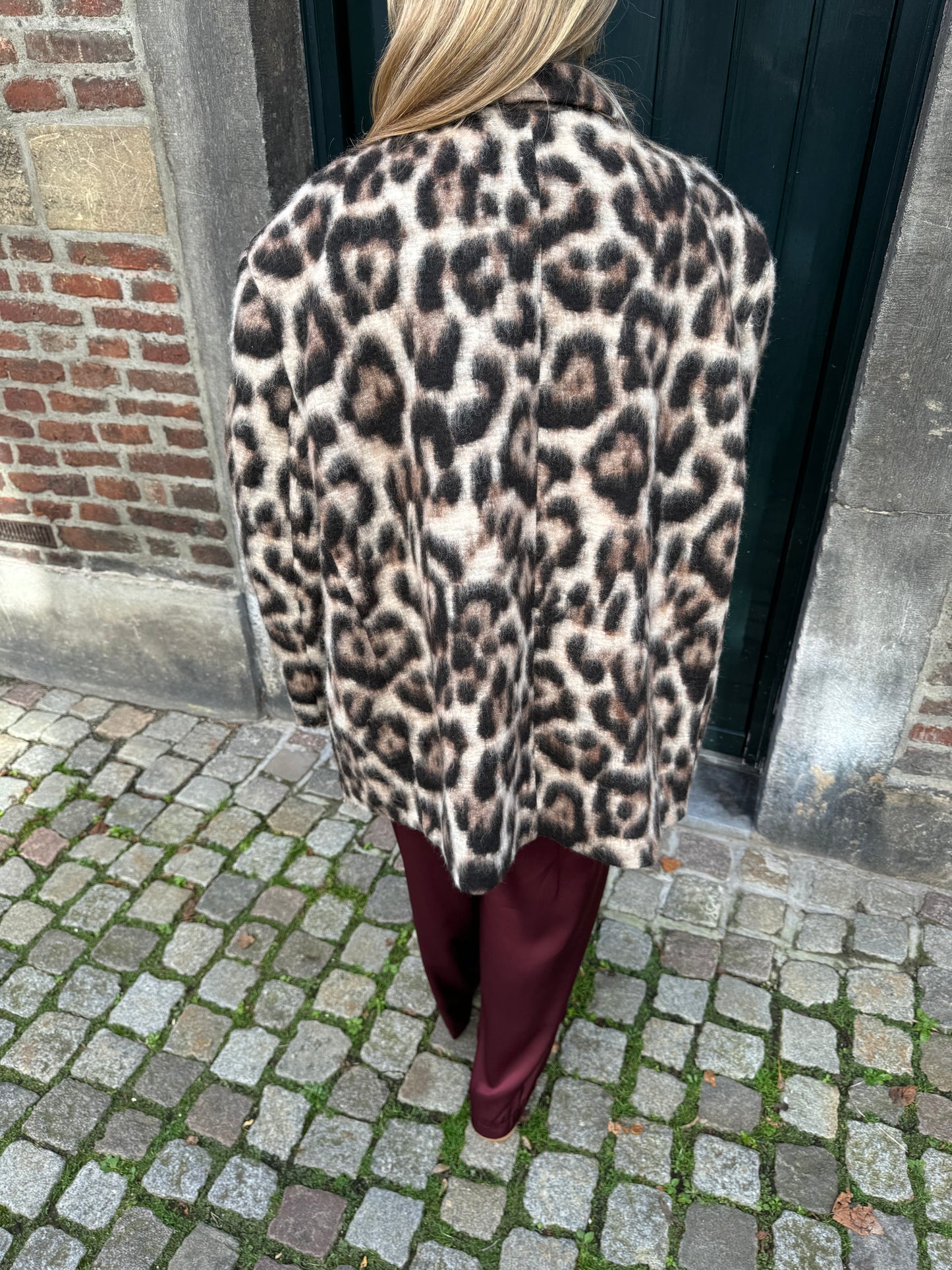 DIEREN PRINT OVERSIZED BLAZER