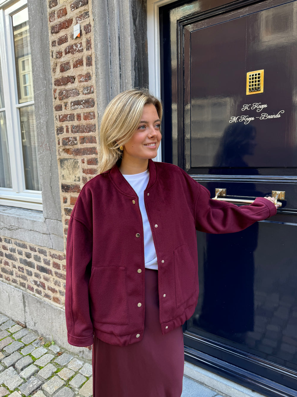 BOMBER JASJE BORDEAUX