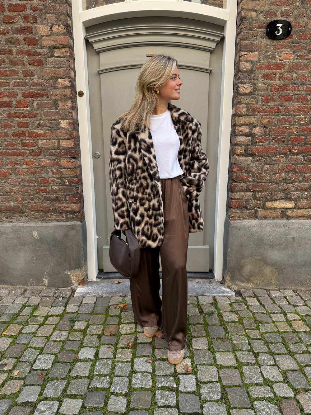 DIEREN PRINT OVERSIZED BLAZER